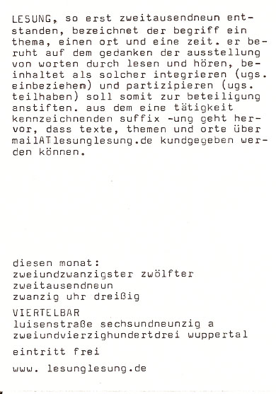 lesung weiss 22.12.2009